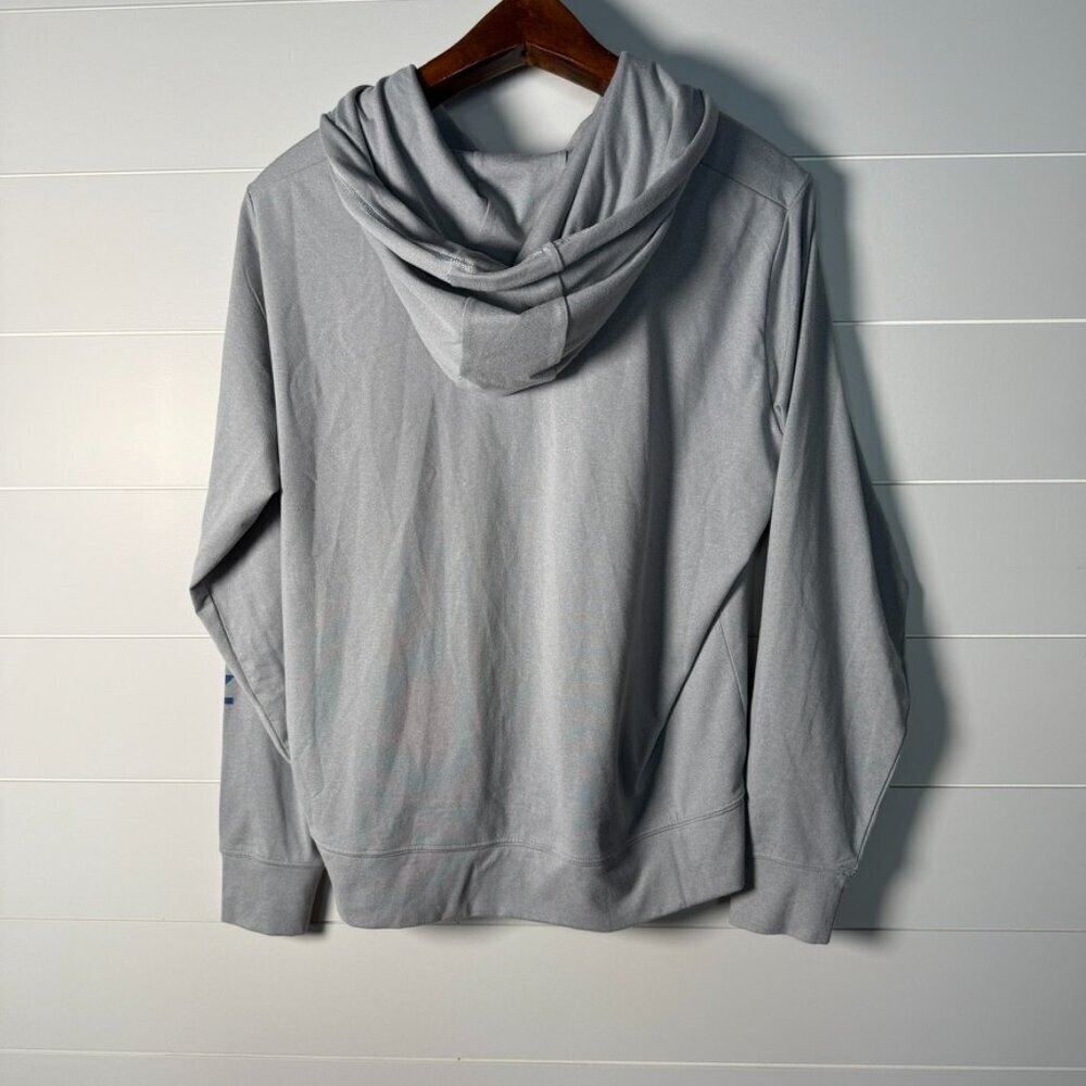 Peloton Jacket Women's Medium Full Zip Gray Hooded Active Hoodie - Picture 6 of 6
